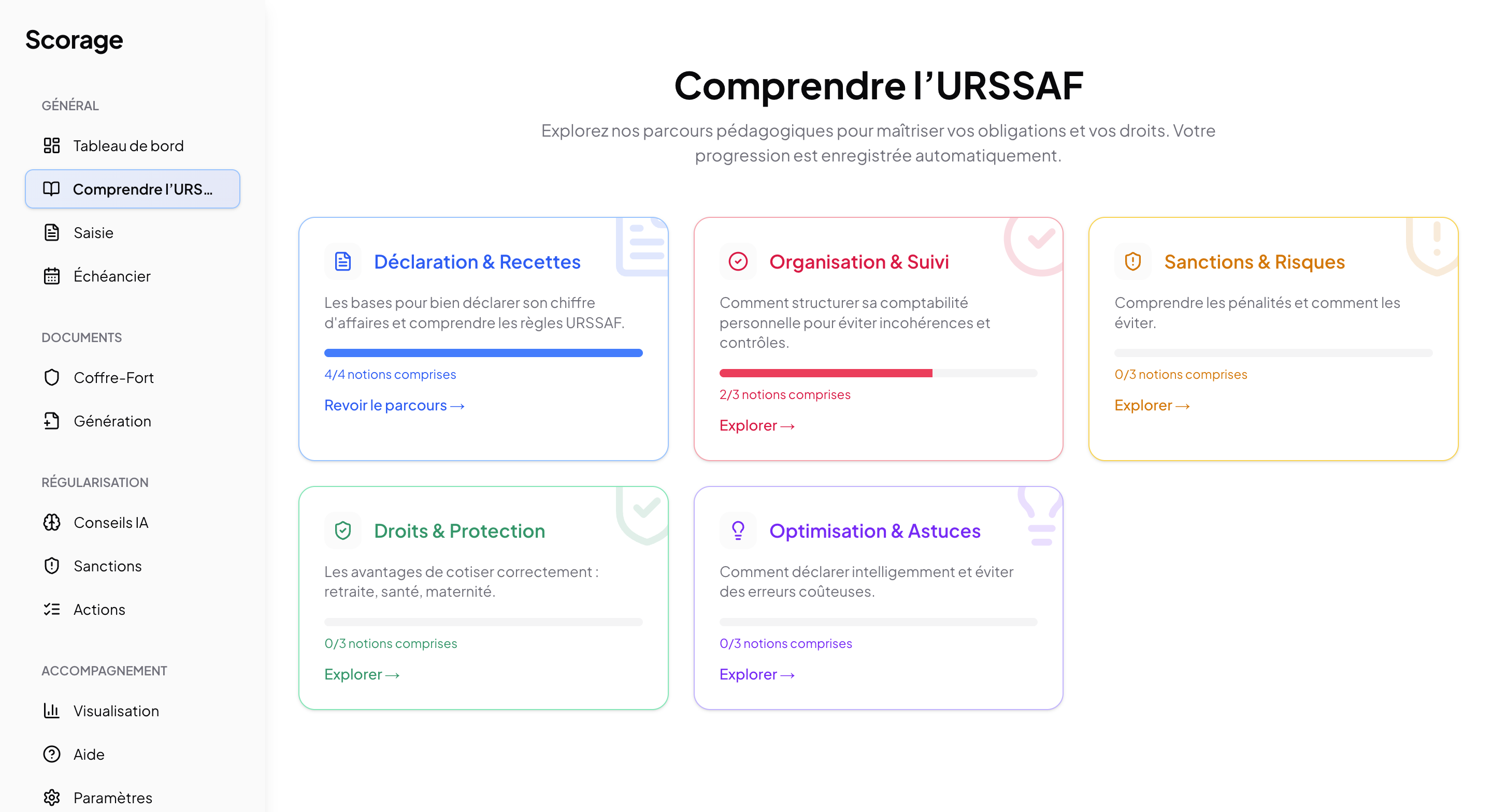 Apprendre sans douleur